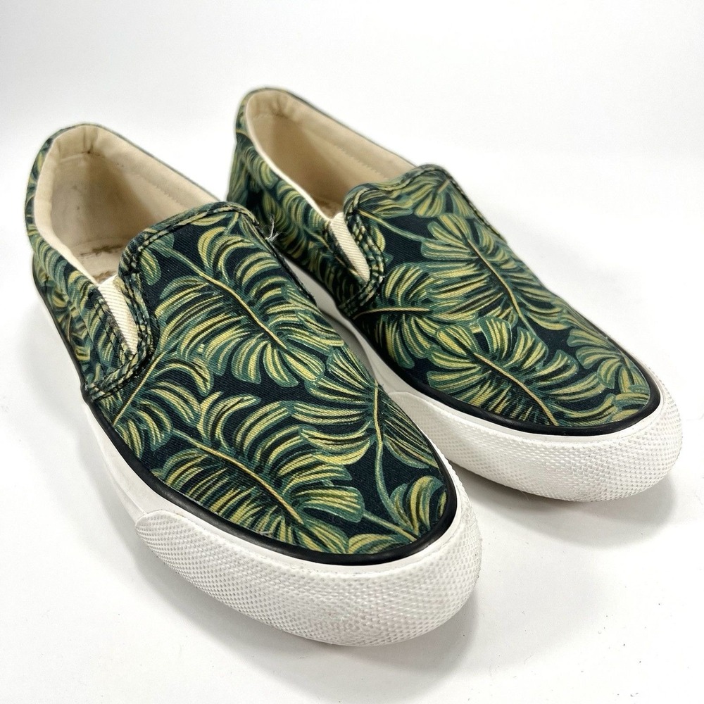 Keds Rifle‎ Paper Co Slip On Shoes Women's 8 Floral Tropical Resort Casual